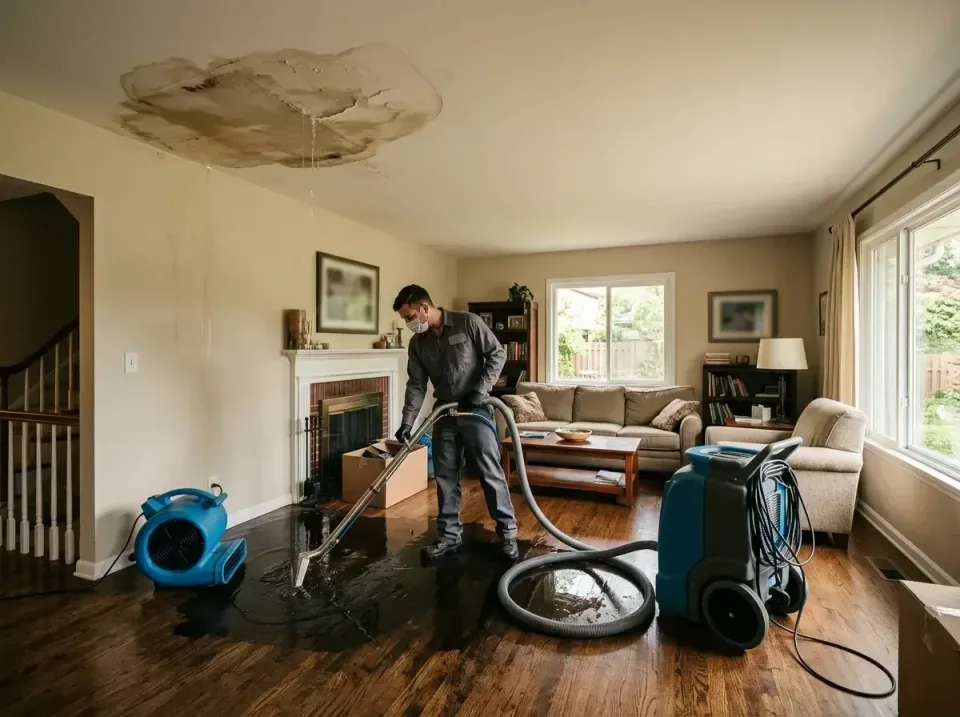 attic-pipe-burst-ceiling-drip-008 — frequently asked questions, Water Damage Restoration & Carpet Care in Kentfield, CA